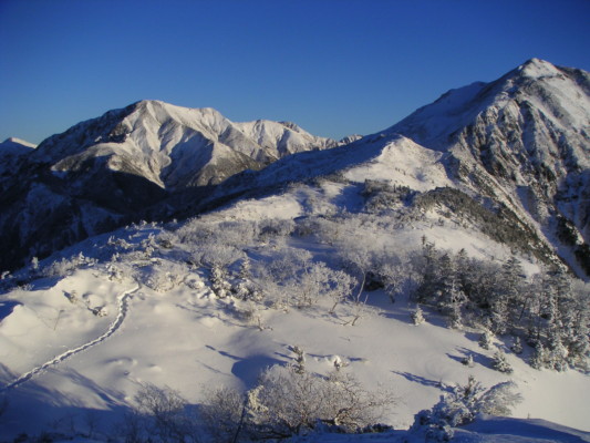 200312 冬合宿　聖東尾根～茶臼 (9)